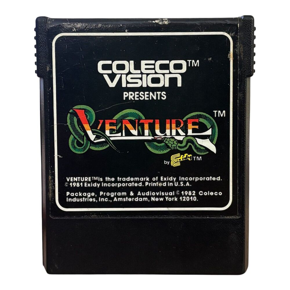 Venture - ColecoVision - Cartridge Only - Tested & Works